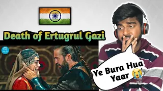 INDIANS 🇮🇳 Reaction on Death of Ertugrul Ghazi with Flashbacks | Aadat instrumental | Reaction Baaz