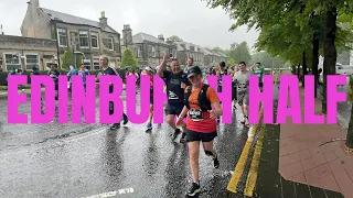 Edinburgh Half Marathon 2024 | Kat's First Half | RACE DAY VLOG