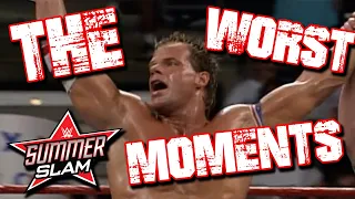 Top 8 Worst Summerslam Moments | Wrestling With Wregret
