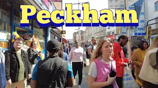 London Walk | PECKHAM High Street Walking Tour 🇬🇧