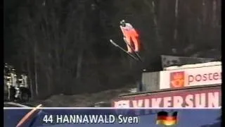 Sven Hannawald - 189.5 m - Vikersund 1998