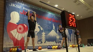 2018 Japan Kettlebell Sport Championship LC 20KG+20KG