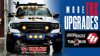 More TRX Upgrades - DropRacks Roof Rack - Z Automotive Tazer DT - Kuat IBEX Rack - Baja Designs LP6