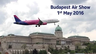 Budapest Air Show 1st May 2016 - Europe Vlog # 4