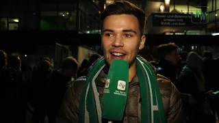 Das sagen die Werder-Fans zum Gladbach-Spiel