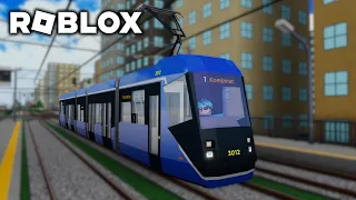 Unterwegs mit der Skoda 16T Straßenbahn | ROBLOX Nid's Buses and Trams 4K Gameplay