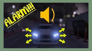 GTA : Evolution Of "CAR ALARMS LOGIC" In GTA Games Over The Years! (2001-2020)