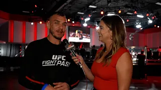 Renato Moicano Backstage Interview | UFC Fight Pass Invitational 7