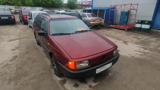 VOLKSWAGEN PASSAT 1992 года, пробег 290 000 км, обзор автомобиля в Альянс Select. Чебоксары.