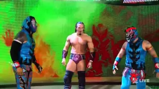 WWE Lucha Dragons y Neville Entrada