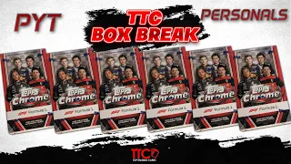 TOPPS F1 CHROME 2022  FORMEL 1 🏎️ FULL CASE PYT inkl. VERSTAPPEN AUTOGRAPH 🏁 join our BOX BREAKS ⬇⬇⬇