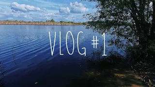 VLOG #1: выход ЩУКИ ранней осенью, КЛЁВ за клёвом, ЧУТЬ НЕ УТОПИЛСЯ