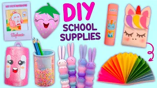 12 DIY - CUTE SCHOOL SUPPLIES IDEAS - Back To School