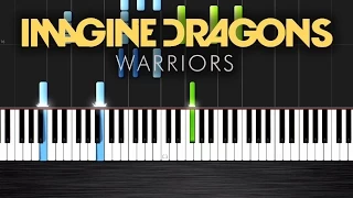 Imagine Dragons - Warriors (League of Legends) - Piano Cover/Tutorial by PlutaX - Synthesia