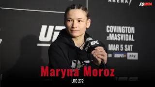 Maryna Moroz UFC 272 full post-fight interview