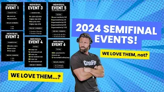 2024 CrossFit Semifinal EVENTS review and reaction