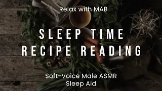 Reading Recipes to Help You Sleep - ASMR Sleep Aid Soft Male Voice M4A