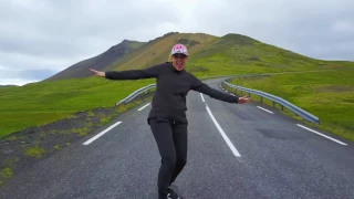 Long Boarding Iceland Walter Mitty Style