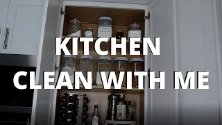Kitchen Organization and Clean With Me | Cleaning Motivation