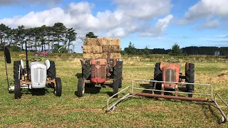 Vintage Hay Making with Ferguson Tractors and Implements