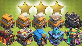 3 STERNE TAKTIK FÜR JEDES RATHAUS! 😍😎 Clash of Clans * CoC [deutsch/german]