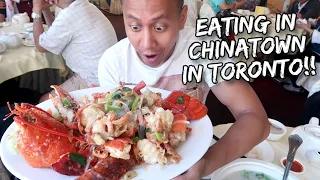 MASSIVE LOBSTER MEAL IN CHINATOWN (TORONTO) | Vlog #147