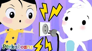 Let’s All Stay Safe [Play Safe Song] Peekabeans Kids Song & Kids Videos