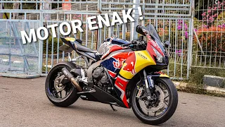 REVIEW SI REDBULL HONDA CBR1000RR ( LAUNCH CONTROL )  + JALAN JALAN SORE