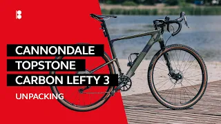 🇺🇦 Cannondale TOPSTONE Carbon Lefty 3 2021. Распаковка и обзор велосипеда.