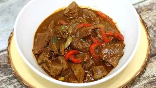 Carne De Res Guisada Estilo Dominicano- Dominican Beef Stew - Carne Guisada