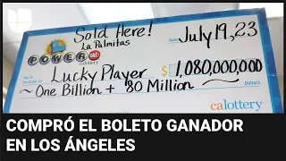 Revelan quién es la hispana que ganó más de $1,000 millones en un histórico sorteo del Powerball