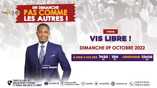 UN DIMANCHE PAS COMME LES AUTRES | 2ÈME CULTE D'ADORATION - 09 OCTOBRE 2022 / TEMPLE DE LA FOI