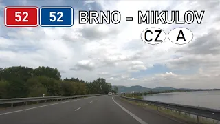 Czechia: D52 • I/52 Brno - Mikulov (CZ/A)