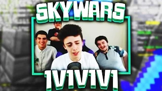 Special IRL Edition (Minecraft Skywars 1v1v1v1)