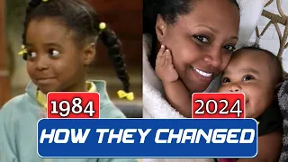 THE COSBY SHOW 1984 CAST THEN AND NOW 2024. [SEE HOW THEY CHANGED]