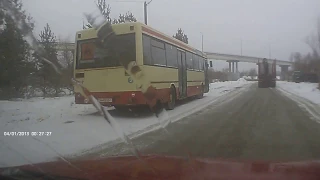 Понтонная переправа через реку Припять