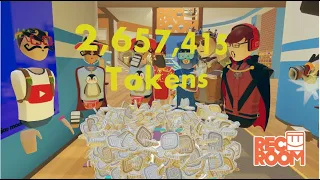 Opening a 2,000,000 Token Box in Rec Room