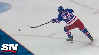 Chris Kreider Buries Slick Feed From Mika Zibanejad To Open Scoring In Game 1