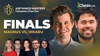 Grand Finals: Magnus and Hikaru FIGHT For First Playoff Seat In The $2M CCT | 2023 Airthings Masters