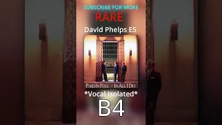 RARE David Phelps Recording // Vocal Showcase - Because I Love Him by Paid in Full