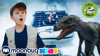 Dinosaurs & Jurassic World at Universal Studios Hollywood! - Kids Show | MOONBUG KIDS - Superheroes