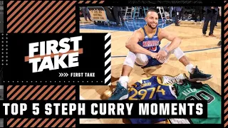 Stephen’s A-List: Top 5 Steph Curry moments | First Take