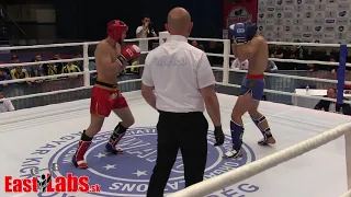 2019 WAKO Hungarian cup   K1 71kg Dubina UKR vs Ficek SVK