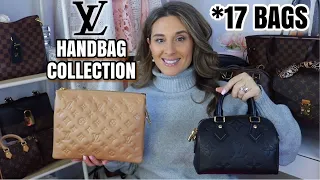 ENTIRE LOUIS VUITTON HANDBAG COLLECTION 2023 (17 BAGS TO SHARE) AND LV WISHLIST BAGS!