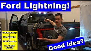 Ford Lightning: Offgrid Solar Battery on Wheels? Lets find out!