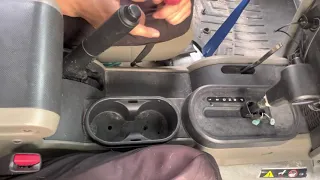 2010 Jeep Jk Center console removal