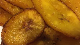 How to make Fried Sweet Plantains | Platanos Maduros | Authentic Puerto Rican Fried Plantains