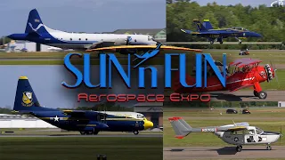 DAY 4 Airshow SUN N FUN 2023 | NOAA P-3 , FAT ALBERT,WARBIRD, PRIVATE AIRPLANES , Landing & Takeoff.
