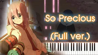 [Laid-Back Camp Season 3 ED] So Precious/Asaka (Full ver.) Piano Arrangement