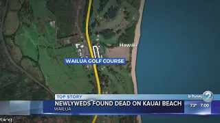 Newlyweds found dead on Kauai beaches